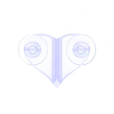 田园漫步隔板夹鱼缸玻璃吸盘夹子隔断板卡子固定夹罗汉鱼隔离板i.