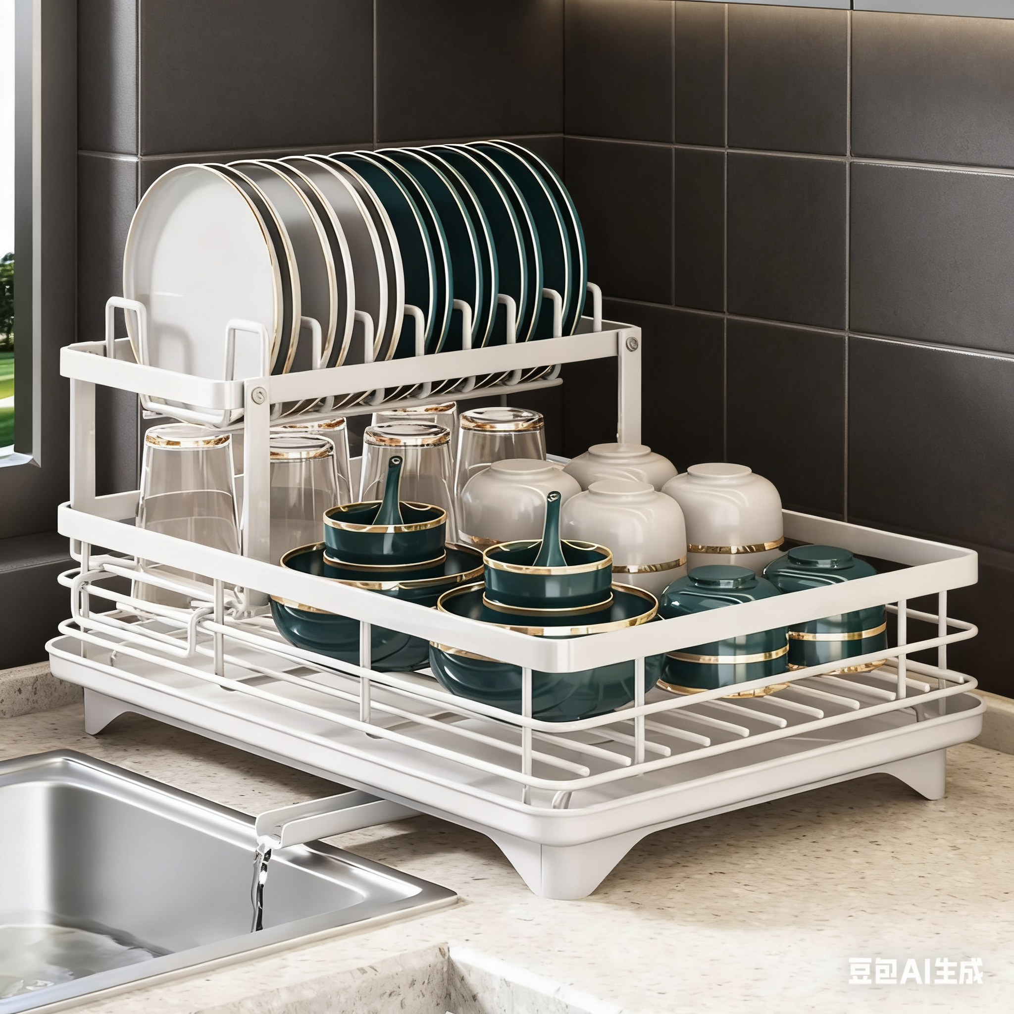 JUMILY多功能收纳架水槽置物架