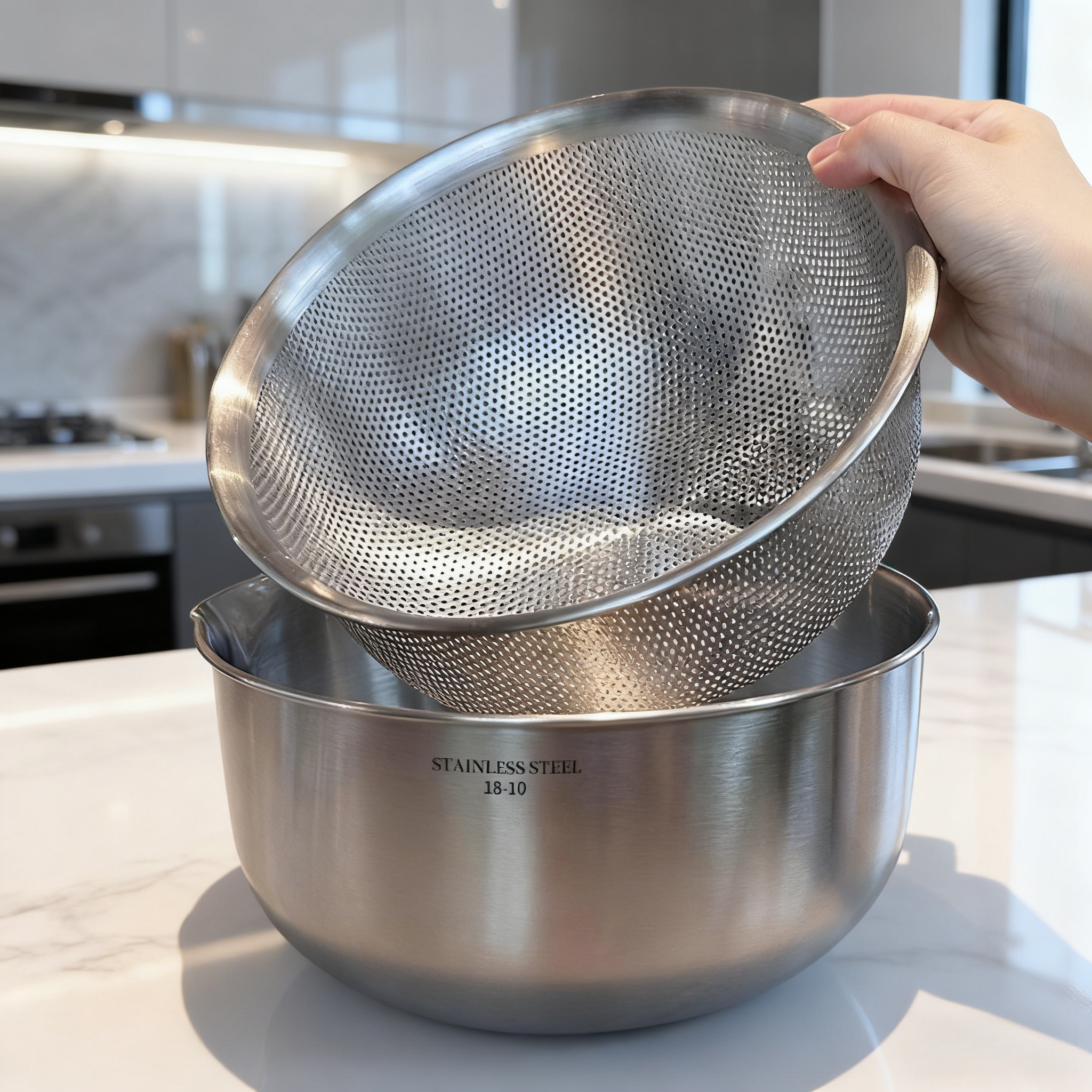 不锈钢沥水篮洗菜盆厨房漏盆淘米