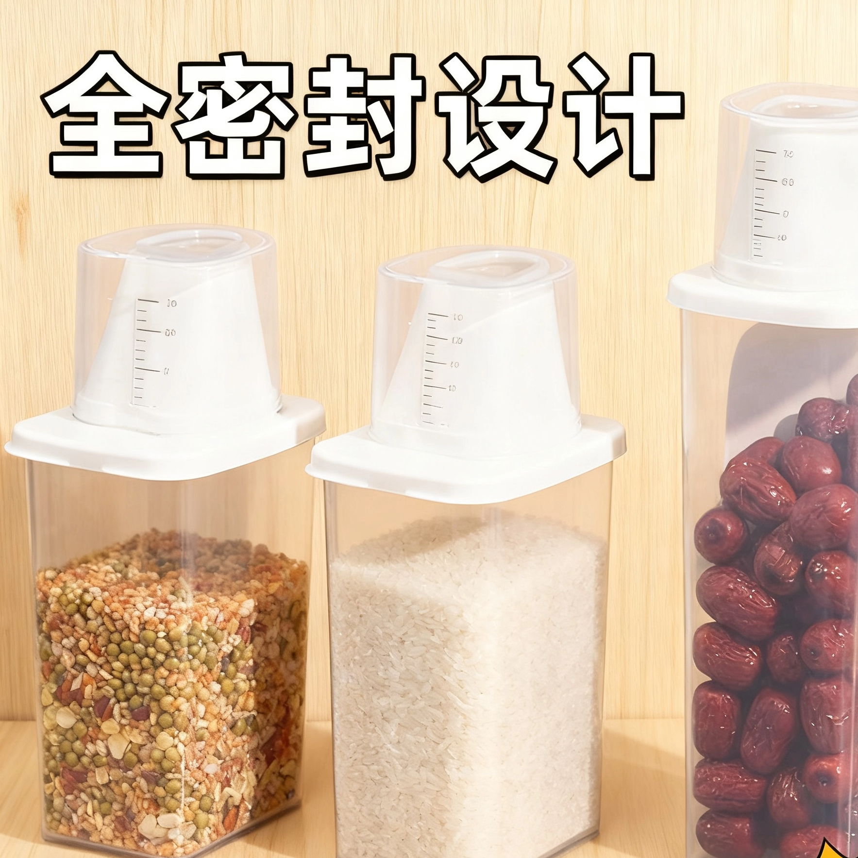 JUMILY谷杂粮收纳盒米桶米桶