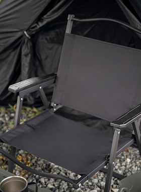 露营克米特椅便携式椅子钓鱼沙滩野餐野营座椅超轻装备户外折叠椅