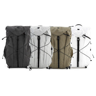 CAYL Juheul Grid 25SS新款 男女小格纹户外徒步背包双肩包