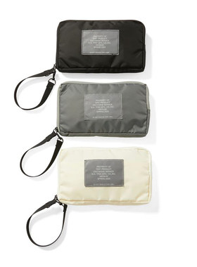 N.HOOLYWOOD Pouch(Midium) 新款 男女手拿化妆零钱包小号收纳包