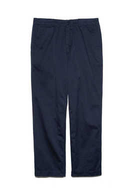 NANAMICA Wide Chino Pants 海军蓝 百搭休闲男款宽松长裤