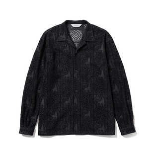 Velvet 潮流镂空衬衫 Lace 黑色 衬衣外套 SASQUATCHFABRIX.