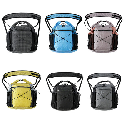 CAYL Rolltop Cross Bag网格卷口斜挎包日常通勤包户外便携单肩包