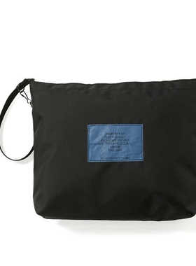 N.HOOLYWOOD Pouch(Large) Black 黑色 24新款尼龙手提信封收纳包