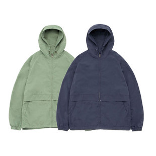 NANAMICA Hooded Jacket 25秋冬新品 双面防风机能冲锋衣连帽夹克