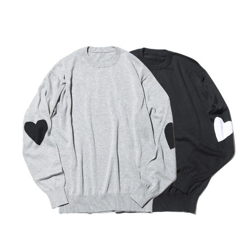 SOPHNET.休闲纯棉套头圆领毛衣