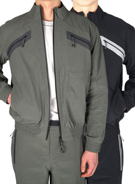 J EONGL I Zelta Bomber Forest 森林绿 黑色 男士双拉锁夹克外套