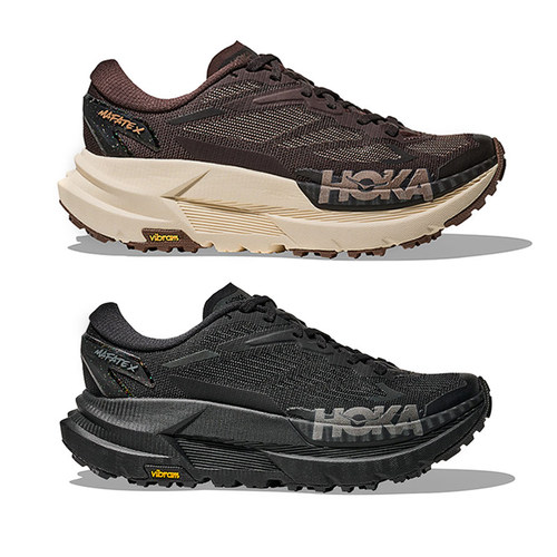 HOKA OneOne Mafate X 新款 男女户外减震厚底舒适低帮越野跑步鞋