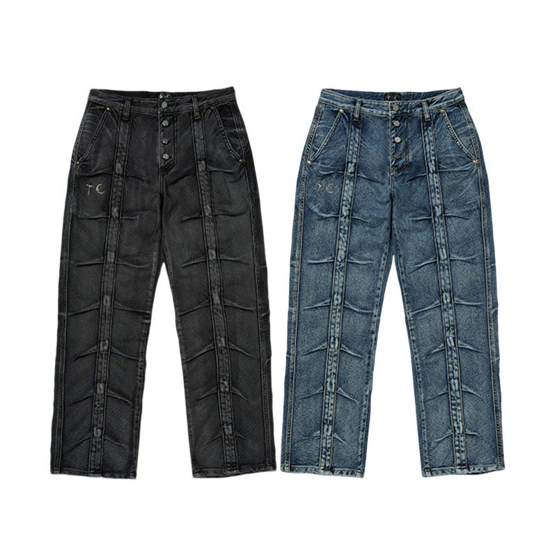 THUGCLUB牛仔裤男HBX