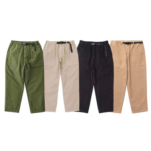 GRAMICCI 小野人 Loose Tapered 日式山系户外直筒纯色休闲裤G103