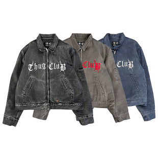 Eisenhower 联名款 秋冬新款 联名美式 夹克 thug 复古工装 club