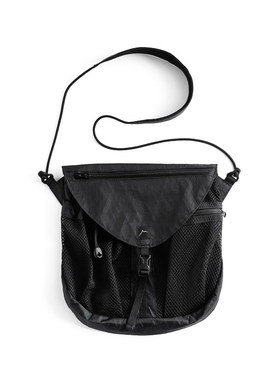 CAYL Seorak 5 X-Pac Mesh 25SS 男女黑色格纹网兜多功能单肩包