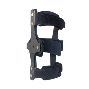 膝过伸矫形器矫正膝超伸膝反张锁中风膝关节固定支具成人康复训练