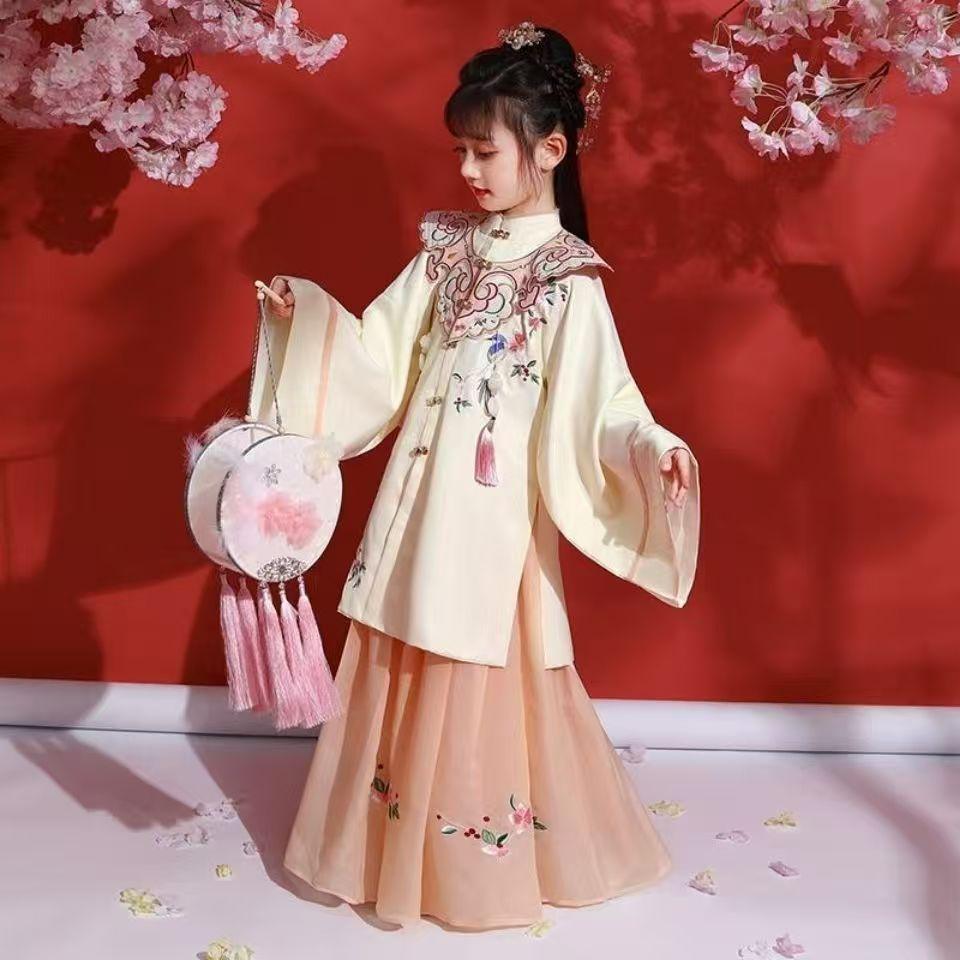女童汉服明制古装超仙中