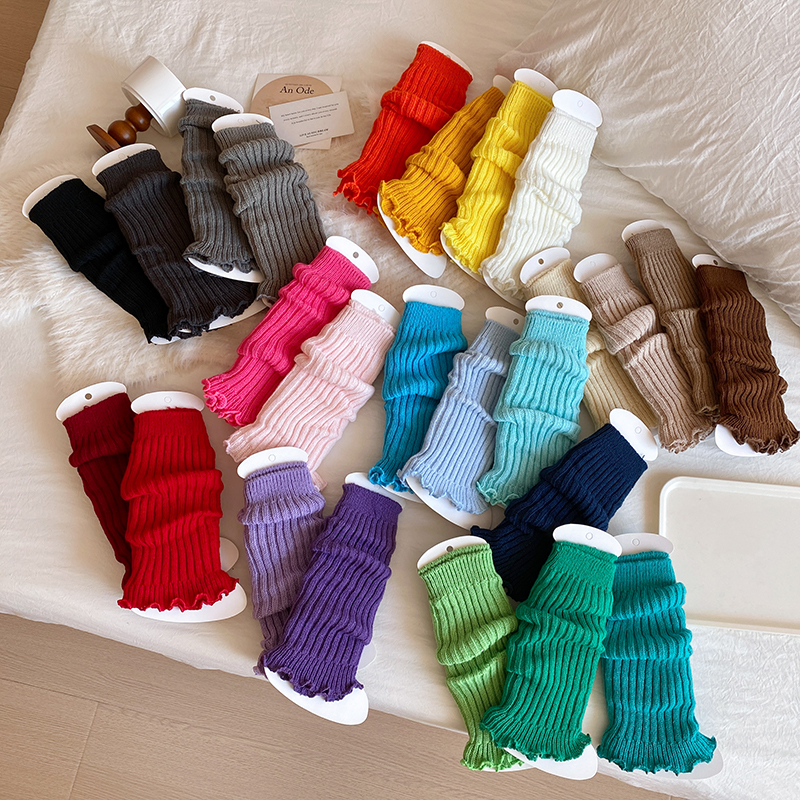 女童堆堆腿套儿童长筒女孩袜子袜套夏季宝宝高筒薄款夏天多巴胺