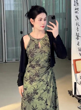 大码微胖mm新中式国风改