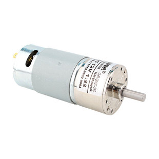 厂家直销驰海电机GM37-550中心出轴直流减速电机高速大扭力12V24V