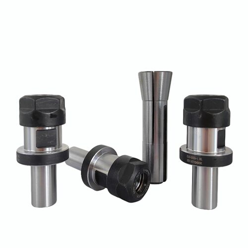 3pcs C3/4-ER20A-1.38L 延长杆+ 1pcs R8筒夹3/4孔径-M12后拉螺纹