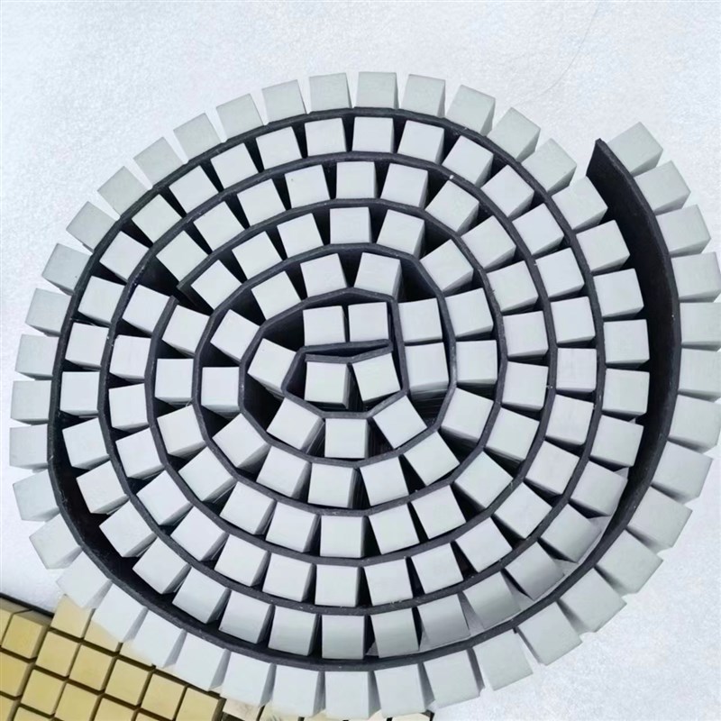 线路板铜板去油漆面划痕用抛光油石块 方形小块自粘打磨