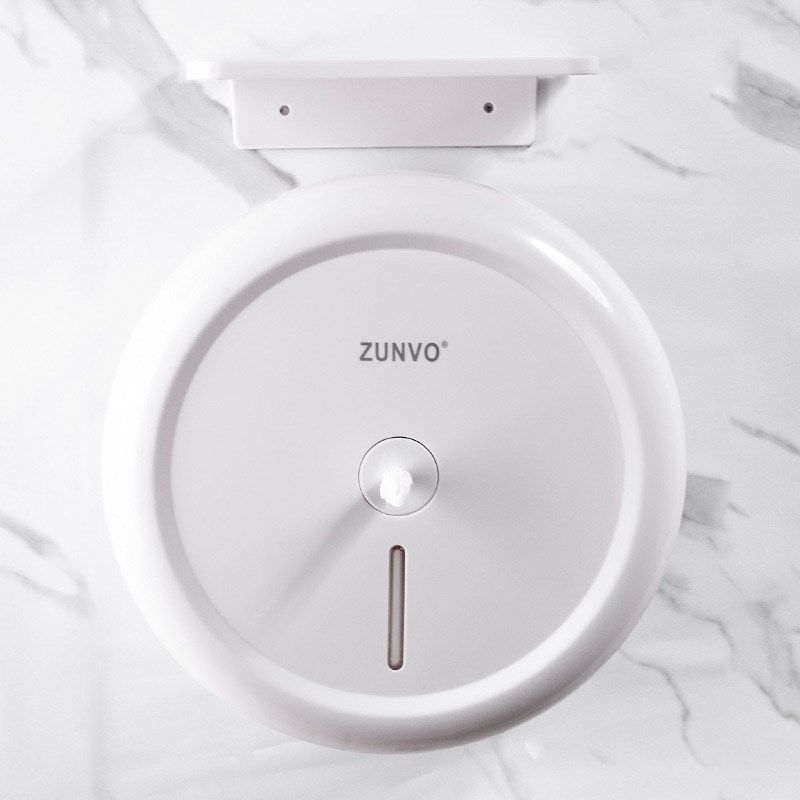 酒店商用中心抽大卷纸盒壁挂式卫生间大盘纸巾盒自动断纸省纸神器