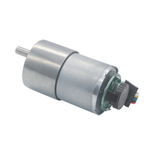 37GB-3530B带编码器电机 减速马达 测速电机智能小车电机12V24V