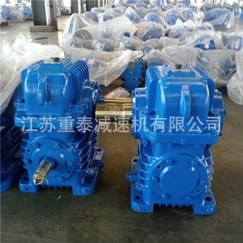 WHX120-10-V圆弧齿圆柱蜗杆减速器蜗轮 减速机配件