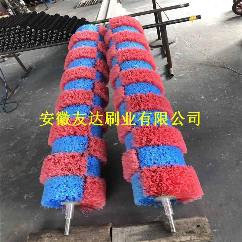 厂家生产全自动洗车机卧式轮刷侧面洗车轮毂毛刷电动耐用清洁