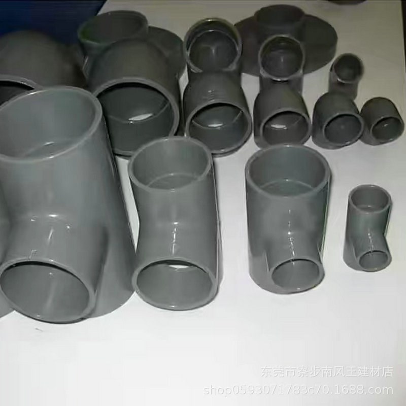 厂家PVC给水管农田灌溉管 UPVC排水管灰色低压农业浇地管