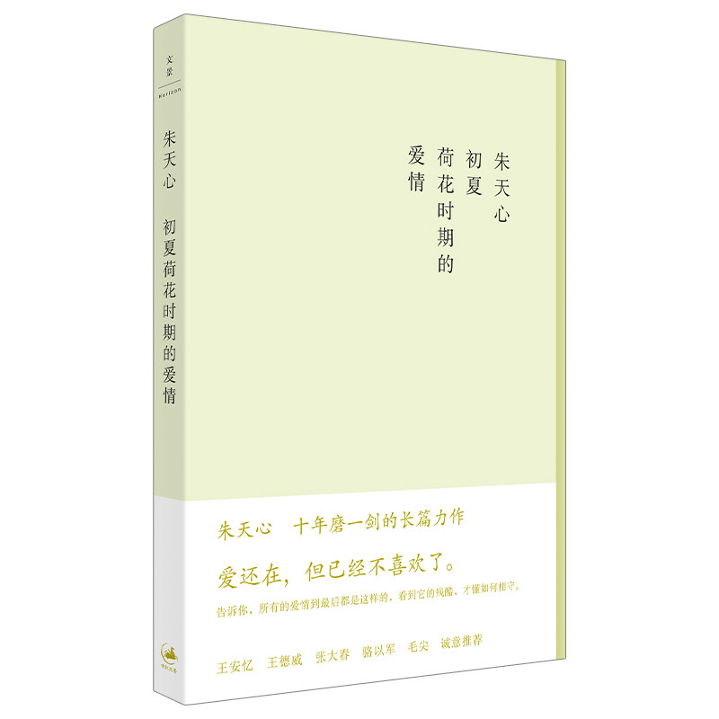 正版图书包邮中国当代长篇小说：初夏荷花时期的爱情朱天心9787208094147上海人民出版社
