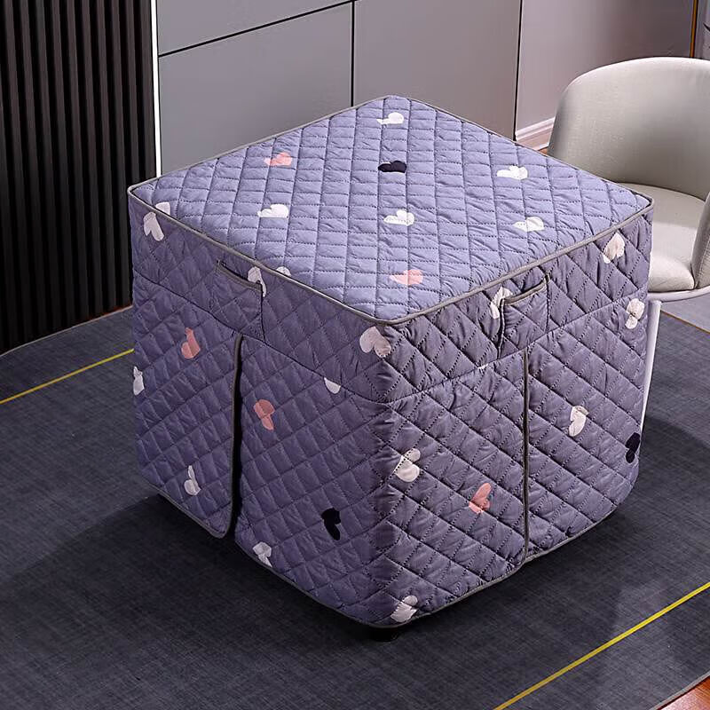 加厚新款四方桌80x80烤火罩烤火桌子电烤火炉罩套烤火被子正方形|