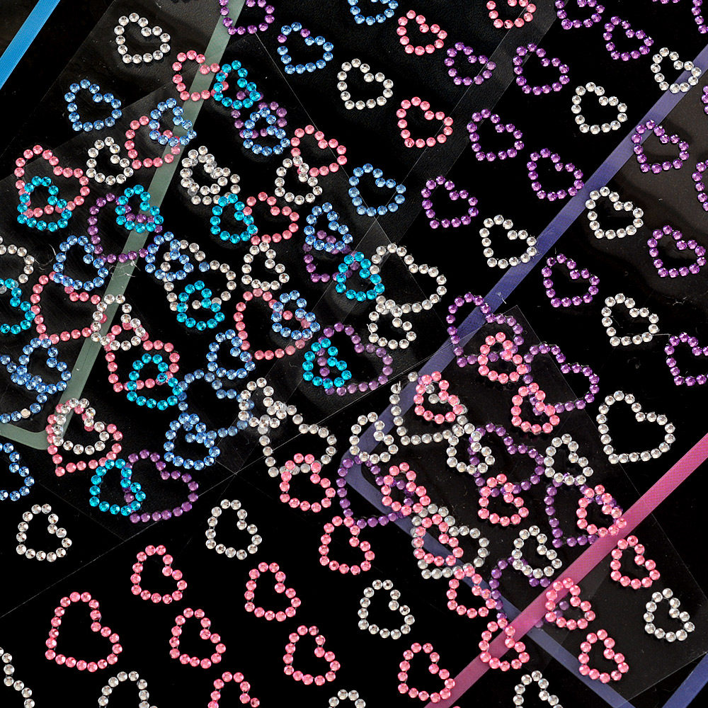 钻石贴纸儿童3d立体爱心水晶宝石手机壳装饰女孩宝宝化妆奖励贴画,玩具/童车/益智/积木/模型,贴纸,淘宝优惠券,粉丝福利购,淘宝优惠卷