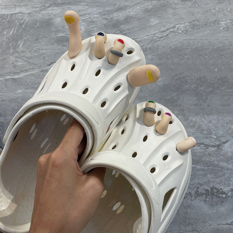 culacing鞋扣洞洞鞋配饰