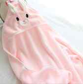 儿童浴巾四季 宝宝披风婴儿抱毯新生儿包被襁褓 超柔软保暖绒绒