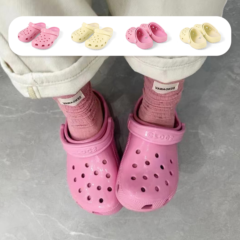 Crocs卡駱馳經典閃耀男女洞洞鞋