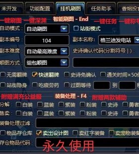 DoF单机SF公益服刷图辅助永久使用（地下城冒险）（送公益服）