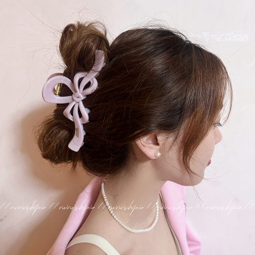 日韩新鲜出炉未镶嵌抓夹高级感