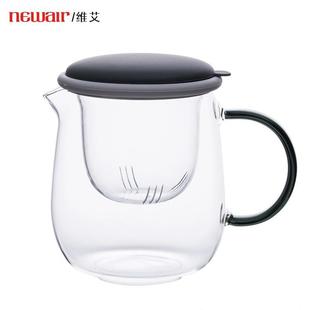 玻璃泡茶壶家用耐高温过滤冲茶器小烧水壶大容量电陶炉煮茶具套装