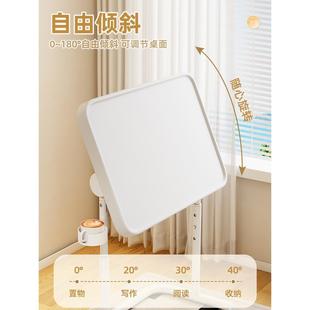 折叠桌子可移动升降电脑桌家用简易办公书桌客厅出租屋床边小边几