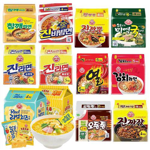 韩国不倒翁金拉面速食泡面宿舍即食泡面拌面韩式芝士泡菜真拉面