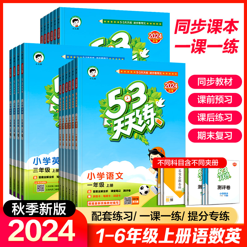 2024秋季53天天练课堂同步练习册