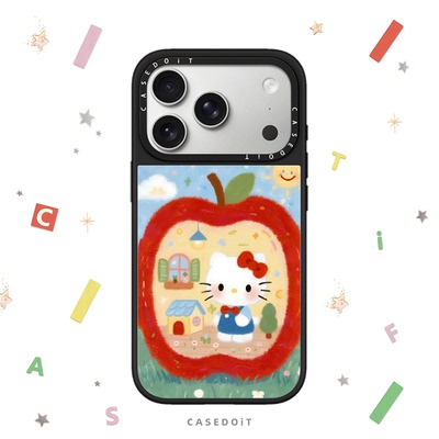CASETiFiY联名MagSafe磁吸Kitty猫适用iphone17手机壳16promax苹果15pro镜面14plus趣味13可爱12情侣Air女