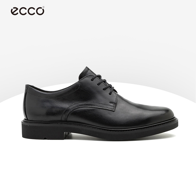 ECCO/爱步男鞋商务休闲皮鞋男士英伦德比鞋牛皮透气休闲鞋525604
