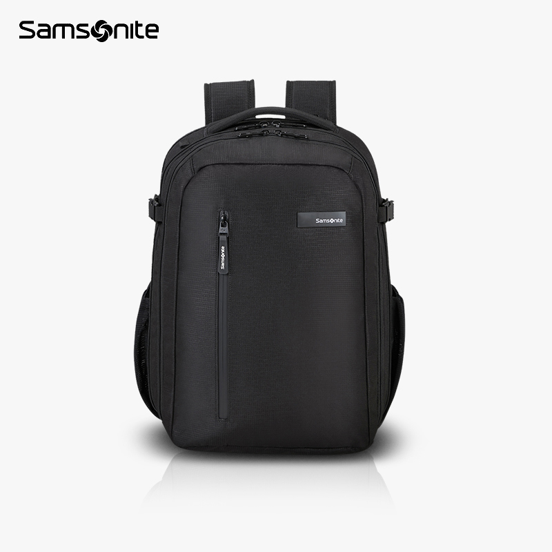 新秀丽samsonite双肩包男旅行简约旅游商务休闲电脑包KJ2