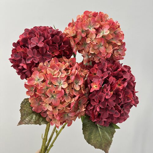 绣球仿真花绣球花单支216片婚庆用花家居拍摄道具布置装饰花假花