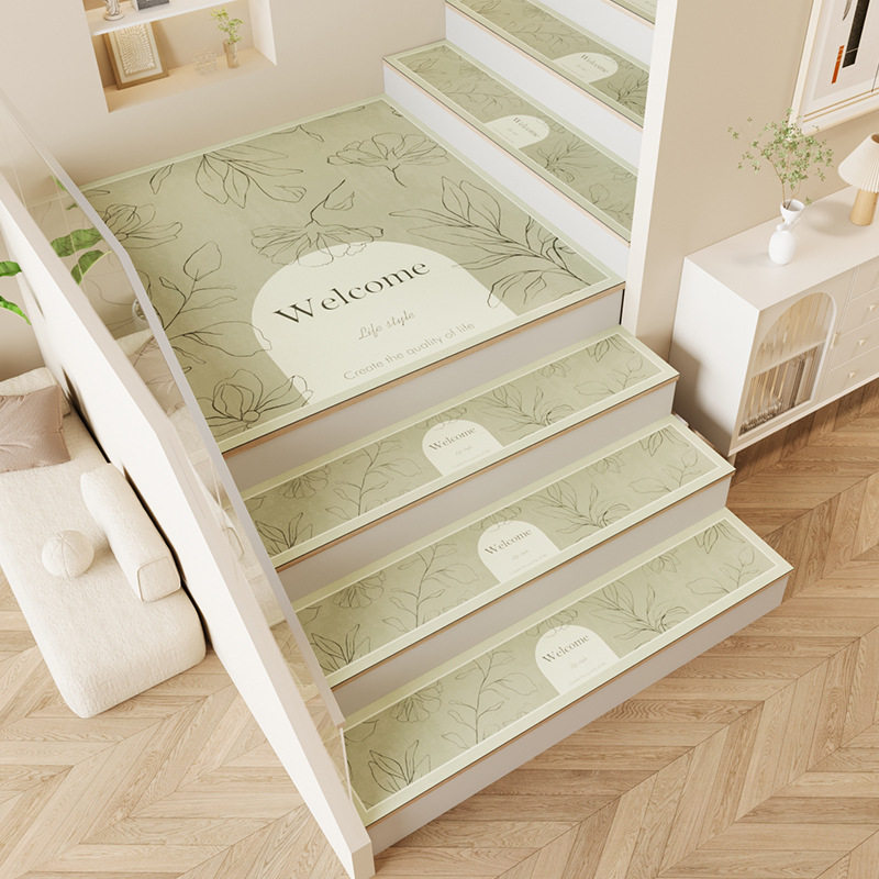 可裁剪实木楼梯踏步垫家用隔音防滑垫阶梯满铺垫子台阶地毯,居家布艺,家用脚垫,淘宝优惠券,粉丝福利购,淘宝优惠卷