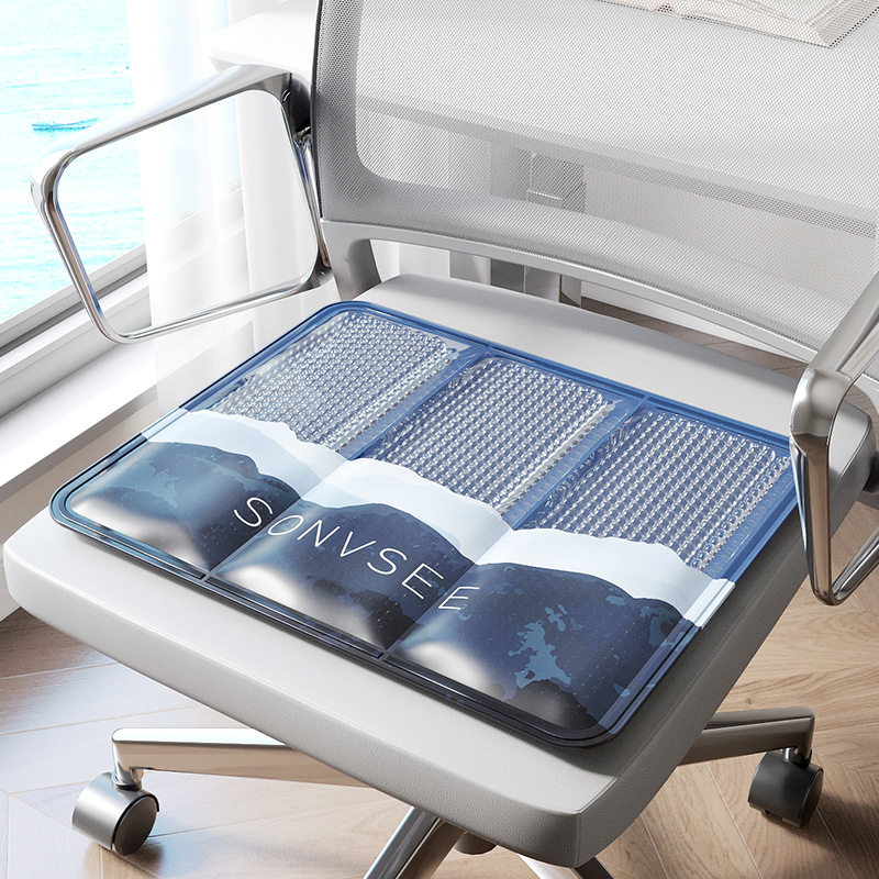 办公室久坐透气冰垫夏天冰丝坐垫屁股垫凉席椅子垫凳子垫凉垫座垫,居家日用,冰垫,淘宝优惠券,粉丝福利购,淘宝优惠卷