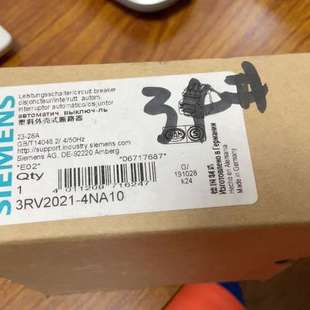 3RV2021 断路器 4NA10 议价